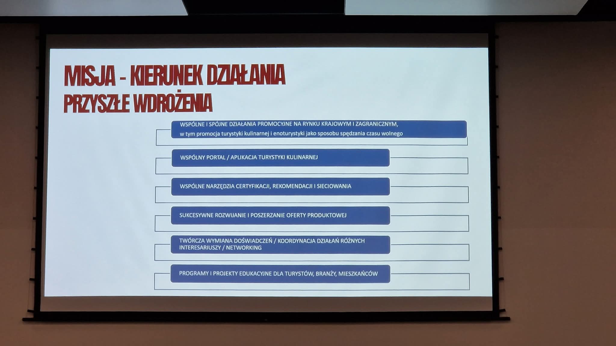 Zdjęcie z Okrągłego Stołu Turystyki Kulinarnej